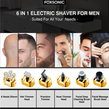 Rechargeable Electric Shaver Floating