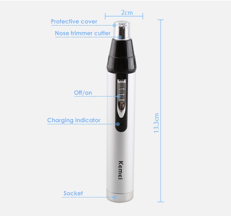 4 in 1 electric nose trimmer rechargeable men's cutter