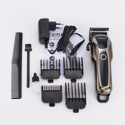 Professional hair clipper rechargeable hair trimmer