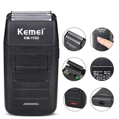 KM-1102 Rechargeable Cordless Shaver