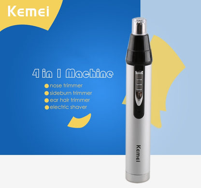 4 in 1 electric nose trimmer rechargeable men's cutter