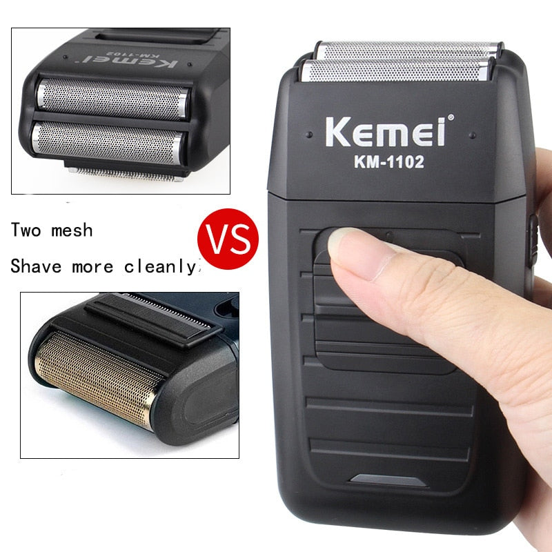 KM-1102 Rechargeable Cordless Shaver