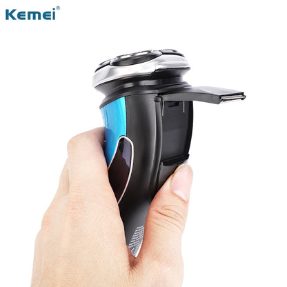 Electric Shaver For Men Professional 3 Blades Razor Floating Cutter