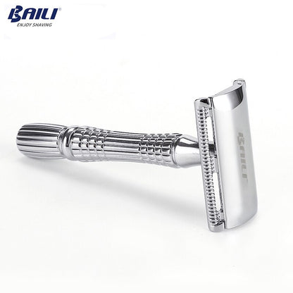 Upgrade Wet Shaving Brush Safety Blade Razor Shaver