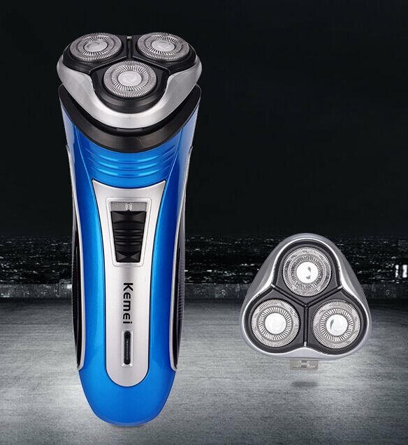 Rechargeable Electric Beard Trimmer 3D Triple