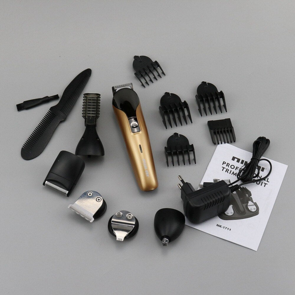 11 in 1 Grooming kit hair trimmer electric hair clipper for men beard