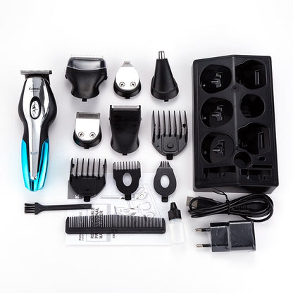 Men grooming kit hair clipper electric shaver beard trimmer