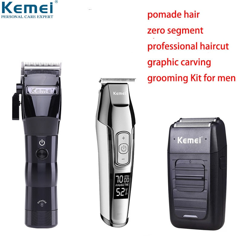 Electric Hair Clipper Cordless Oil Head