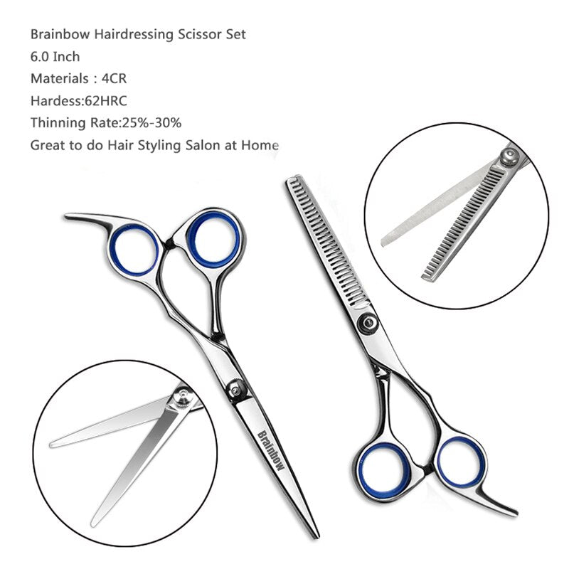 Brainbow 6 inch Cutting Thinning  Styling Tool