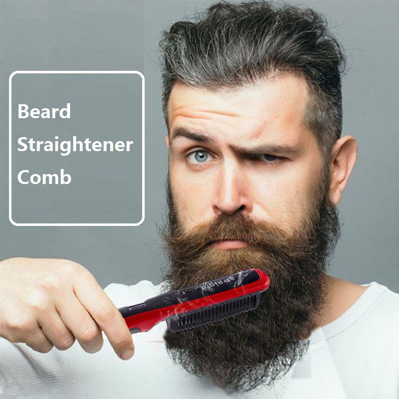 Best Seller Beard Straightener Men Fast Beard Comb Special Offer