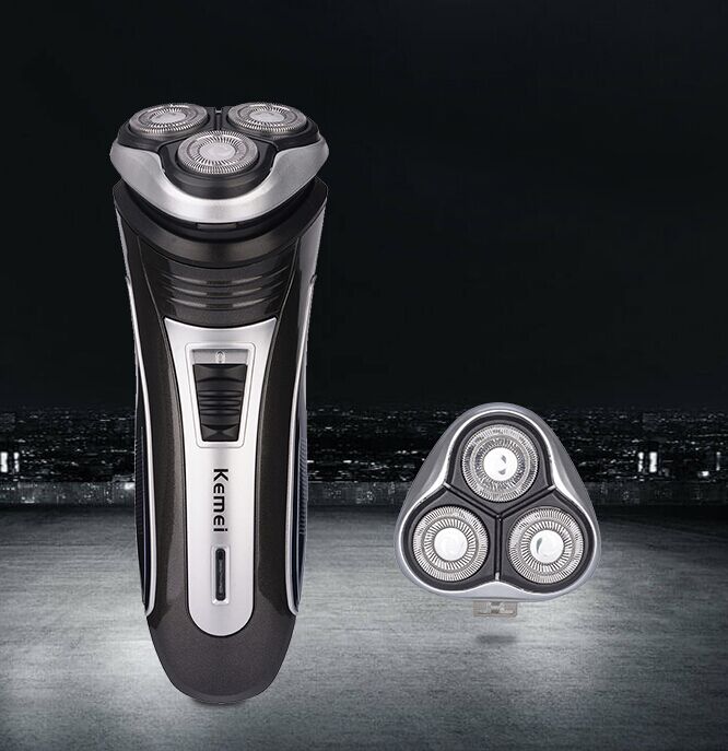 Rechargeable Electric Beard Trimmer 3D Triple