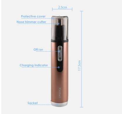 4 in 1 electric nose trimmer rechargeable women