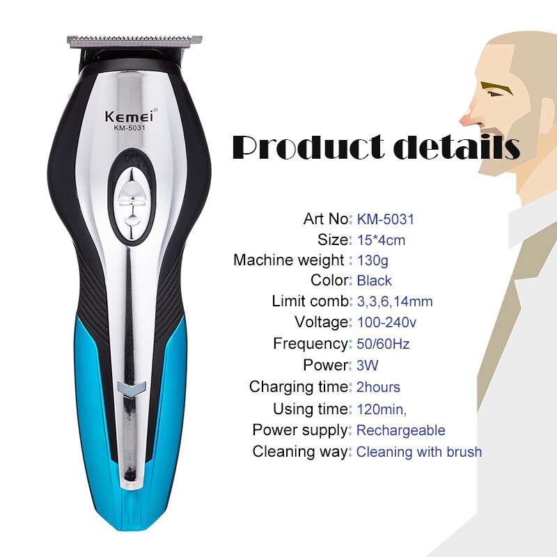 Men grooming kit hair clipper electric shaver beard trimmer