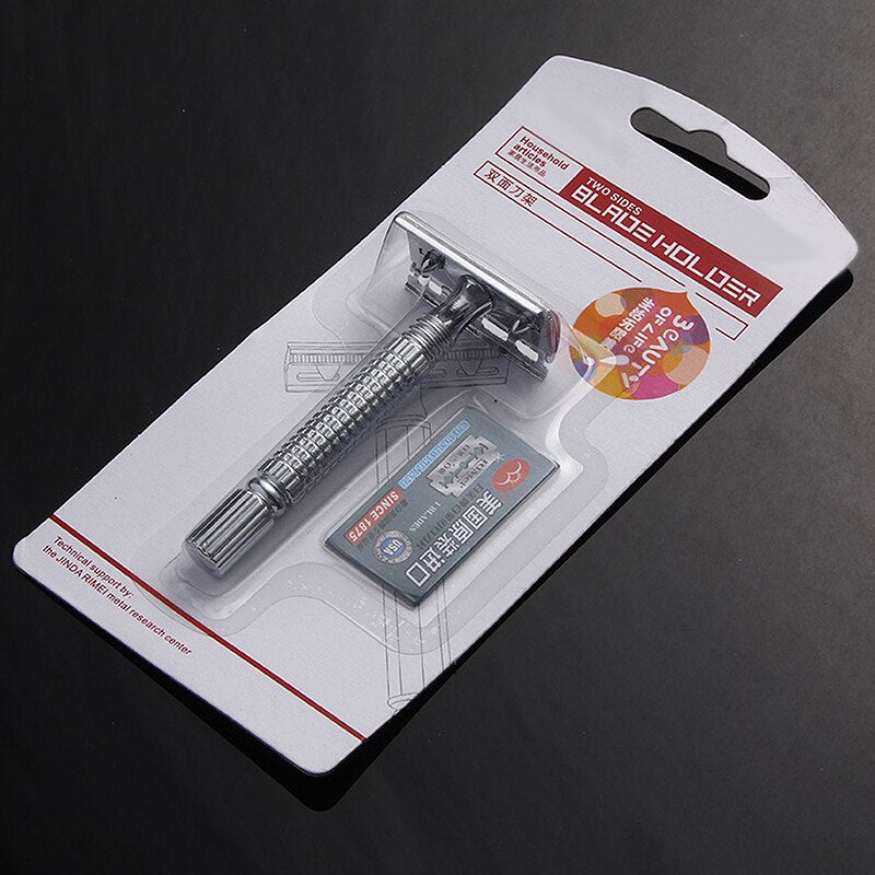 Classic T-shaped Double Edge Blade Razor Shaving