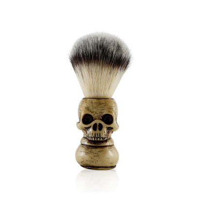 Men Shaving Beard Brush Skull Hair Shave