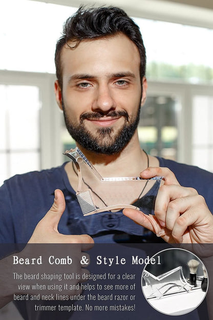 Men Hairdressing Beard Care Transparent appearance