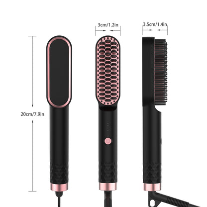 3 in 1 Multifunctional Hair Straightener Comb Brush