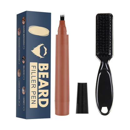 Beard Pencil Filler for Men Beard Filling Pen Kit