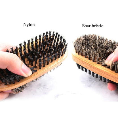 Beard Brush Boar Bristles Beard Grooming Brush