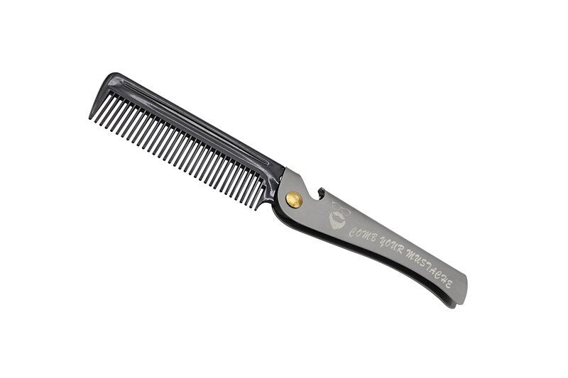 Portable Pocket Hair Beard Metal Comb