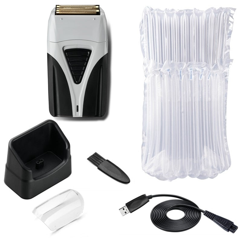 Powerful Rechargeable Electric Shaver Hair Beard Stubble Facial Electric Razor