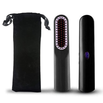 Wireless Hair Straightener Brush Wireless Men Beard