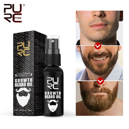 PURC Growth Beard Oil For Men Beard Care