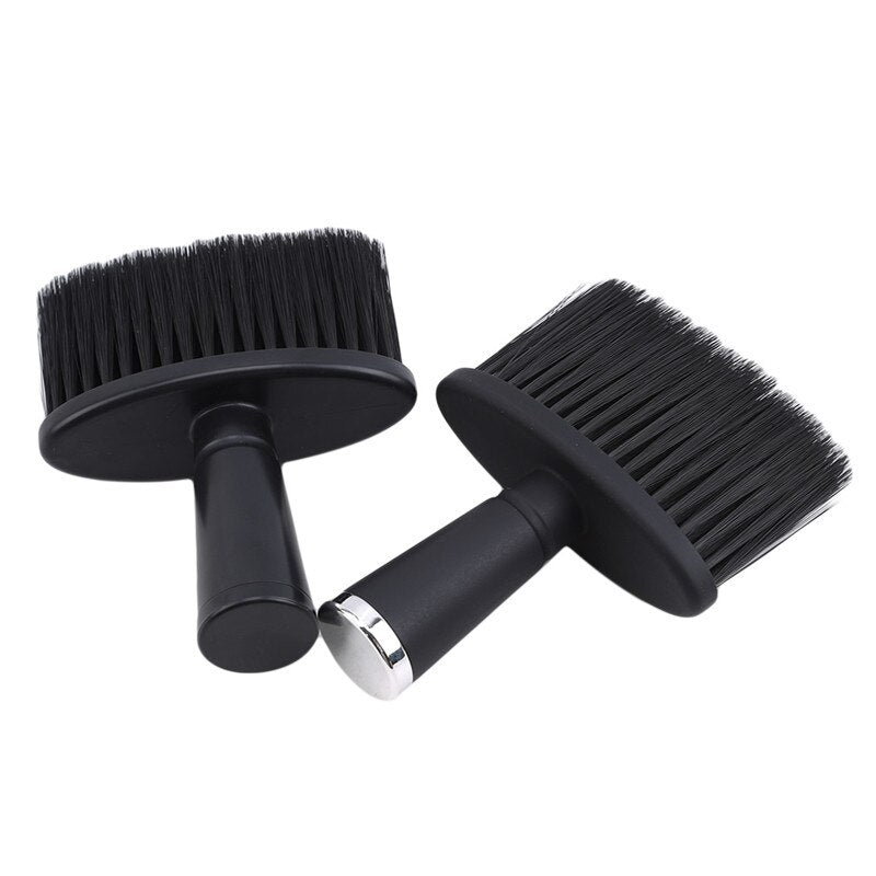 Professional Soft Black Neck Face Duster Brushes