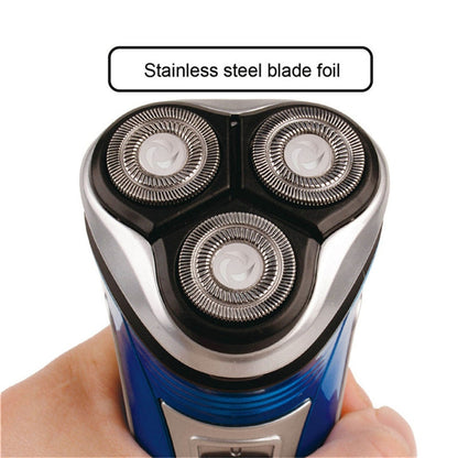 Rechargeable Electric Beard Trimmer 3D Triple