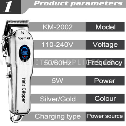 Rechargeable barber salon cord/cordless