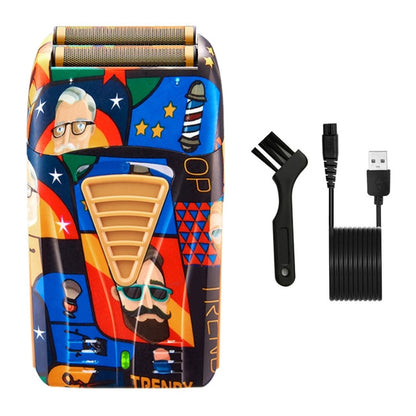 Hair Clipper Rechargeable Graffiti Electric