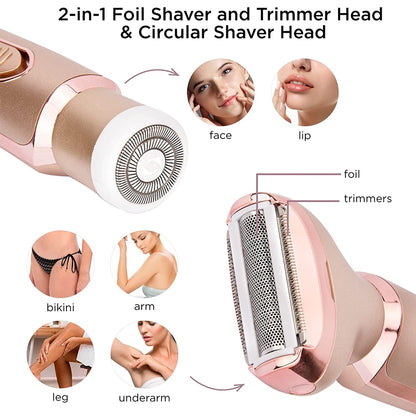 Women Epilator Electric Razor Hair Removal