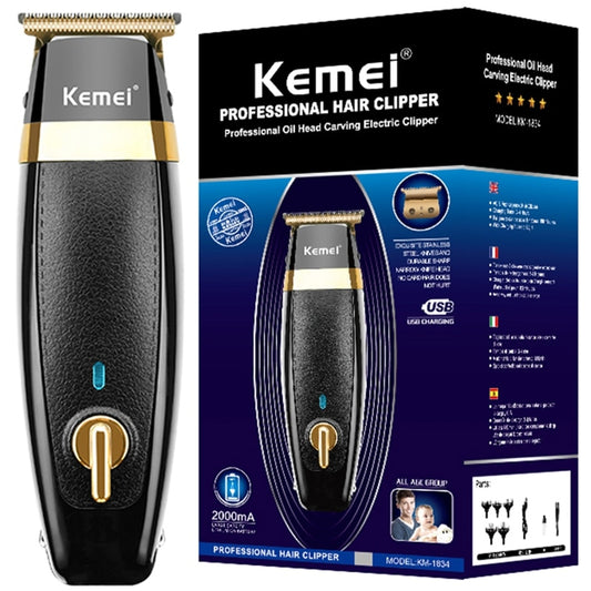 Original Kemei Professional Hair Trimmer For Men Electric Beard & Hair Clipper