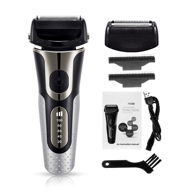 Electric Shaver for Men With Sideburns