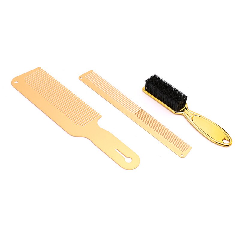 Men Hairstyle Comb Brush Ultra-Thin Quality Metal