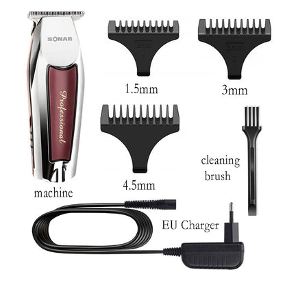 Professional rechargeable hair trimmer for beard