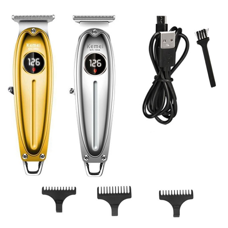 Full metal professional hair trimmer