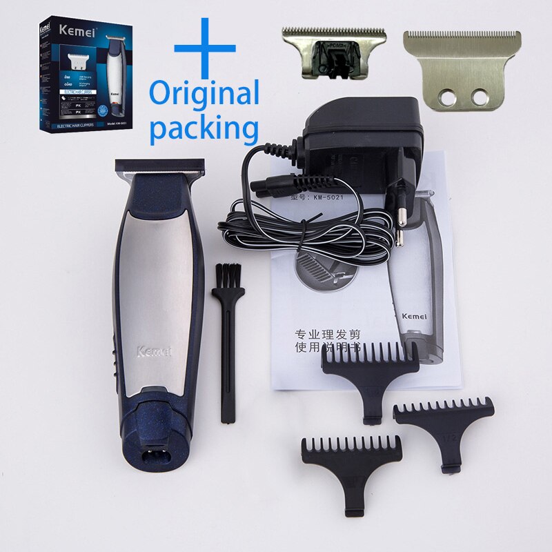 Beard hair trimmer electric kemei hair clipper