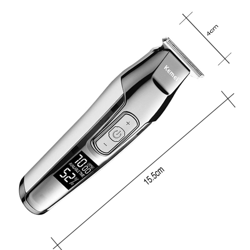 Beard grooming hair clipper rechargeable