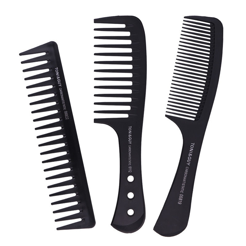 Handle Grip Large Tooth Detangling Curly Hair Comb