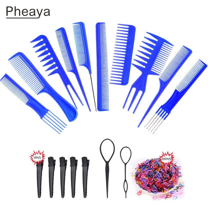 Stylist Comb Set Portable Hairdressing Tool