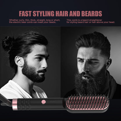 3 in 1 Multifunctional Hair Straightener Comb Brush