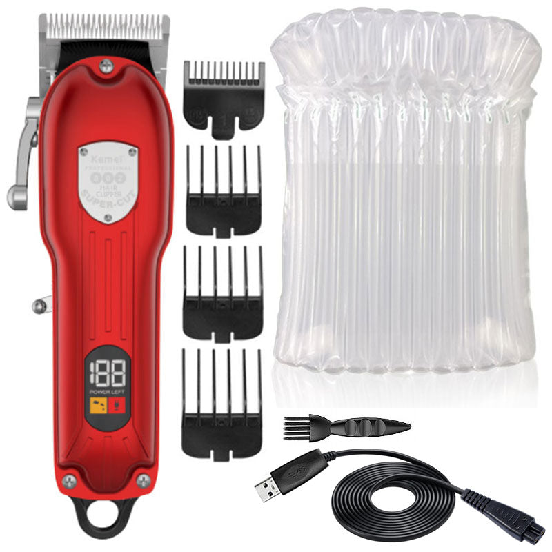 Professional hair clipper adjustable hair trimmer for men