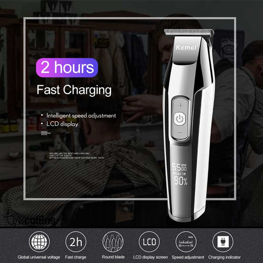 Electric Hair Clipper LED Display