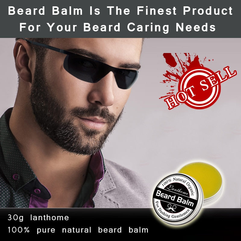 Natural Conditioner Beard Balm For Beard Growth