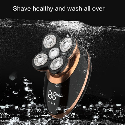 Grooming kit wet dry electric shaver