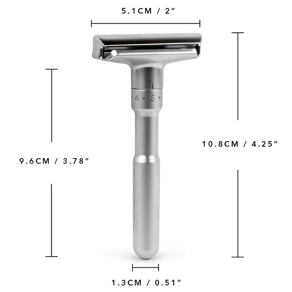 Adjustable Double Edge Classic Safety Razor Man