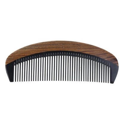 Natural Green Sandalwood Ox Horn Wood Comb