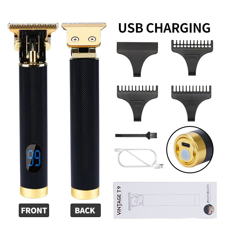 Rechargeable Hair Clipper Man Shaver Trimmer