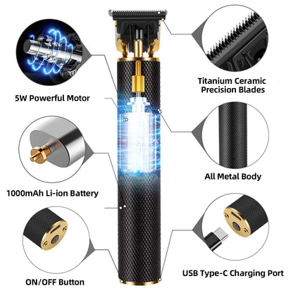 Hair Trimmer Electric Hair Clippers Shaver Beard Trimmer Professional